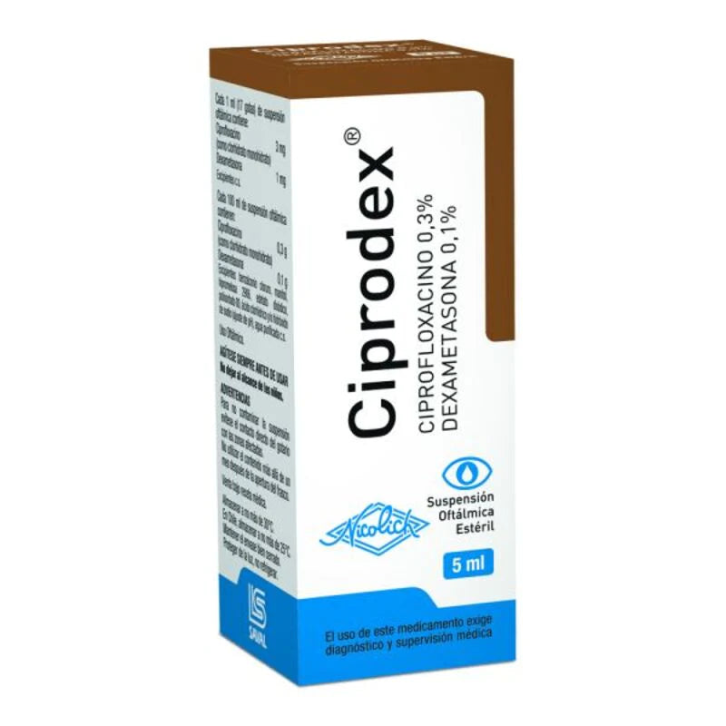 Ciprodex oftalmico 2024