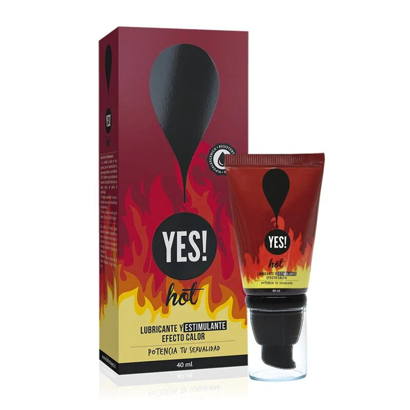 Yes Hot Gel Lubricante 40ml 4827