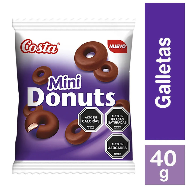 Galleta Mini Donuts Costa 40g