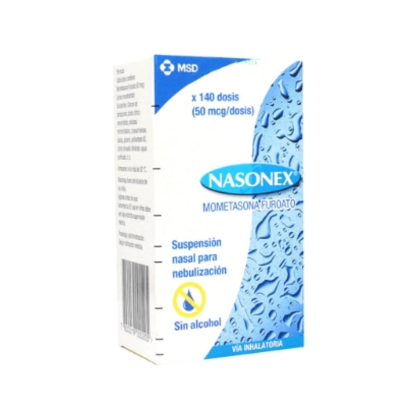 Nasonex Suspensión Nasal para Nebulización 50 mcg/dosis 140 dosis