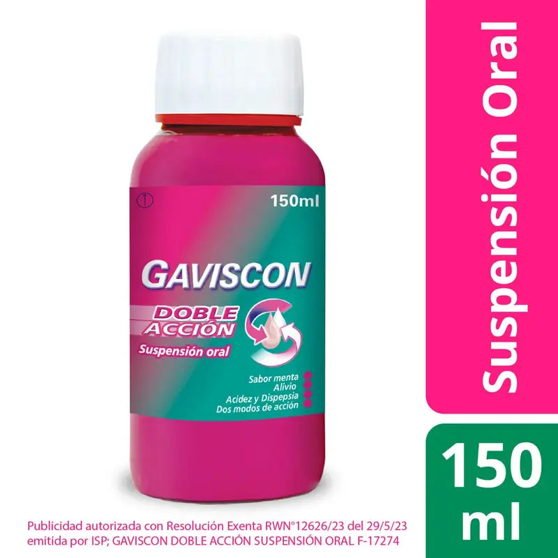 Gaviscon Doble Acción Suspensión Oral 150ml