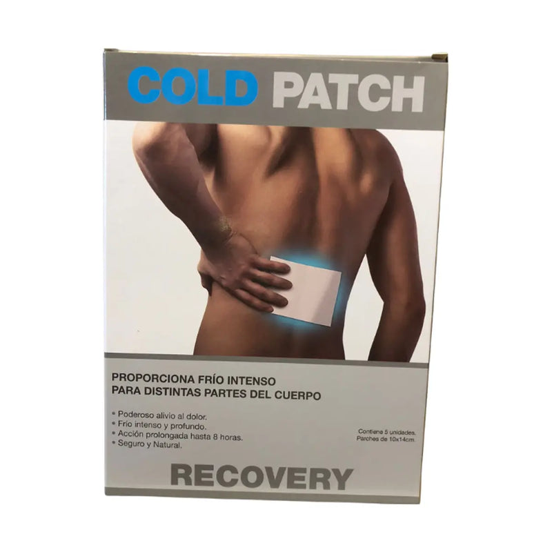 Recovery Cold Patch Parches Para Reducir El Dolor 5 Unidades