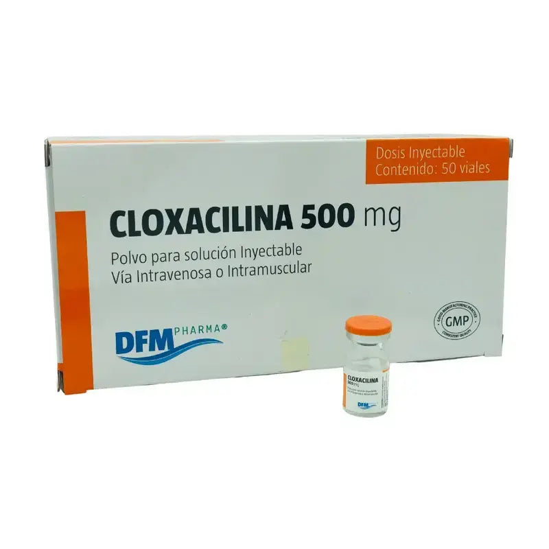 Cloxacilina 500mg Polvo Para Solución Inyectable