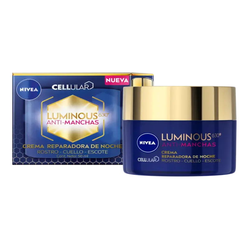 Crema Facial Reparadora Noche Luminous 630 Anti-Manchas 50ml