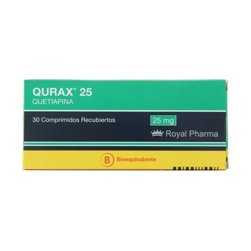 Qurax 25mg 30 Comprimidos