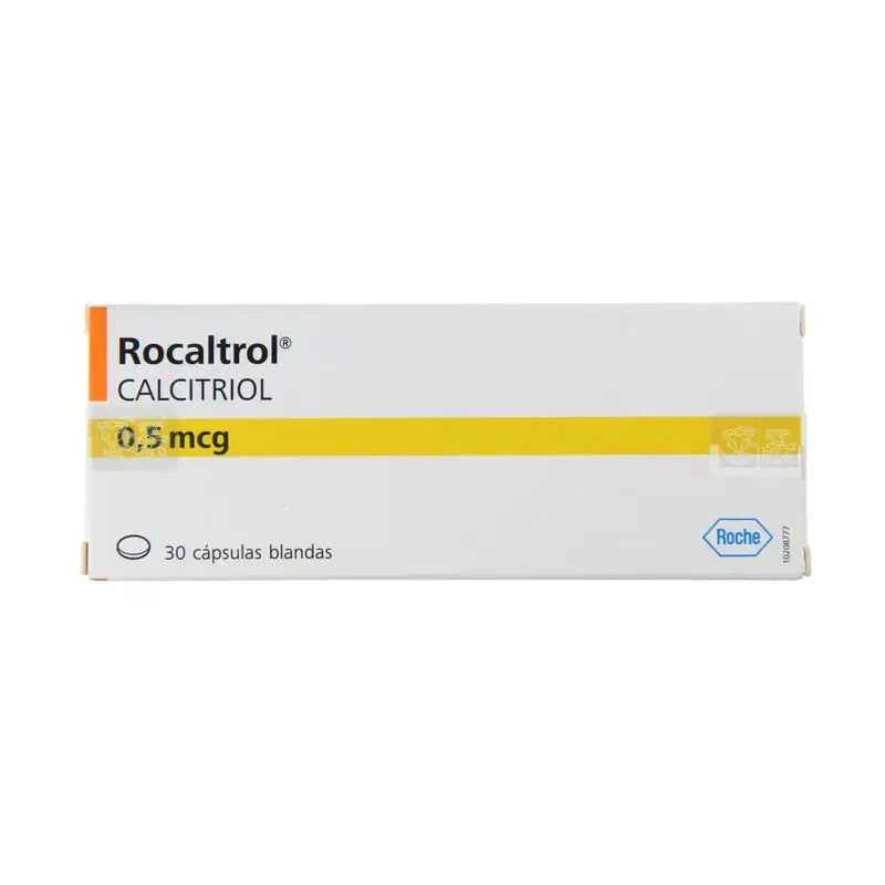 Rocaltrol 0.5mcg 30 Cásulas Blandas.