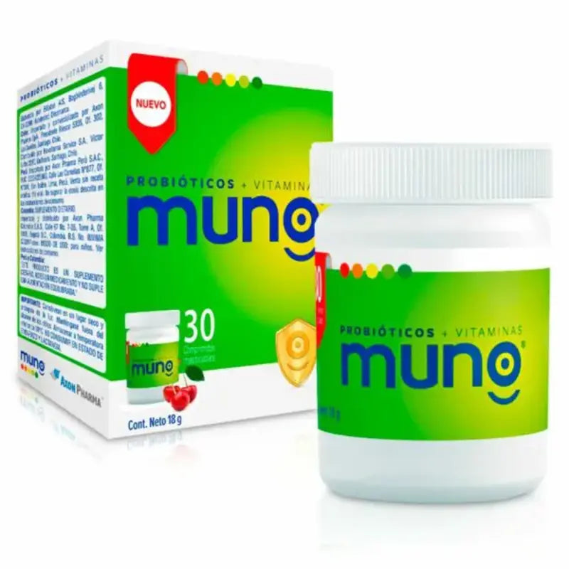 Muno 30 Comprimidos Masticables