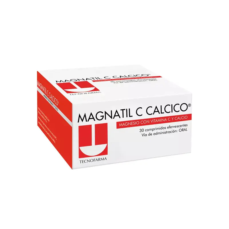 Magnatil C Calcico 30 Comprimidos Efervescentes