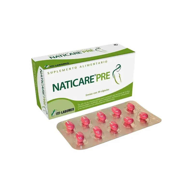 Naticare Pre 30 Cápsulas