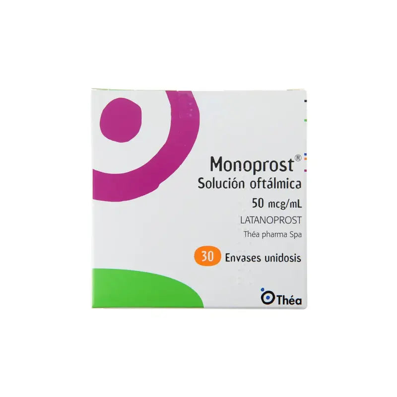 Monoprost Solución Oftálmica 50mcg/ml 30 Envases Unidosis x 0,2ml