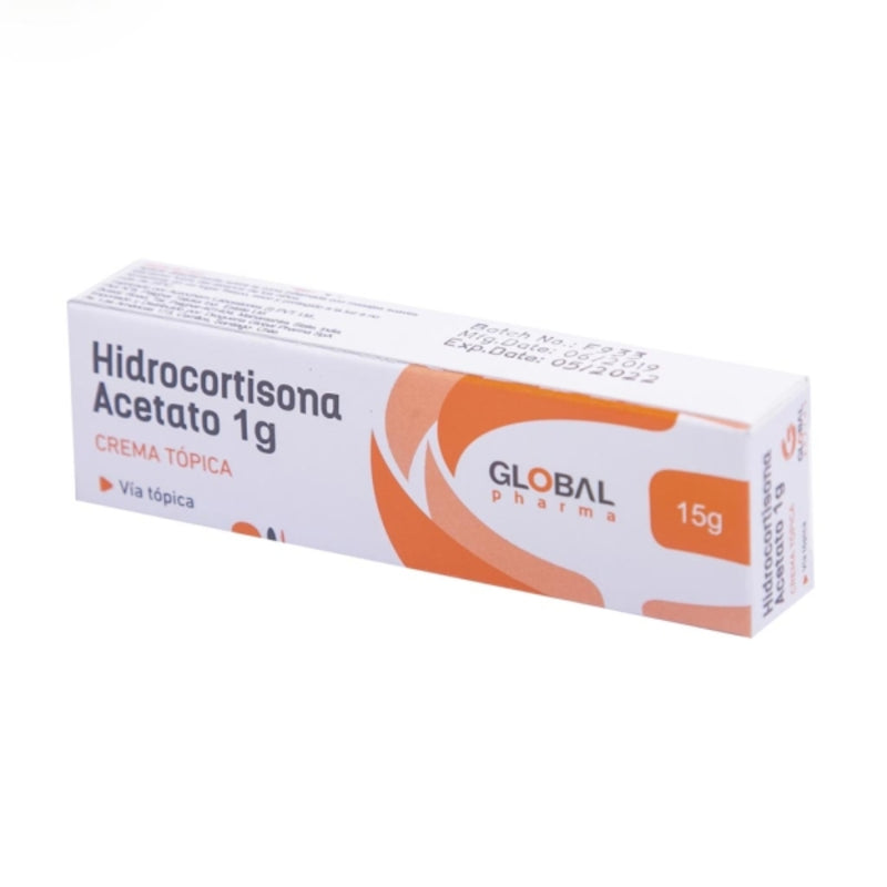 Hidrocortisona Crema Tópica 1% 15g