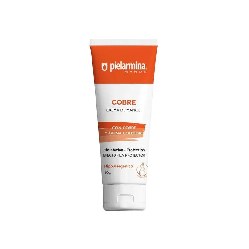 Crema de Manos Pielarmina Con Cobre y Avena Coloidal 80g