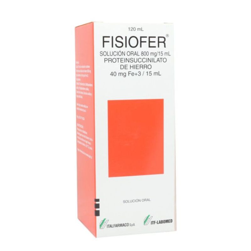 Fisiofer Solucion Oral 40mg/15ml  120ml