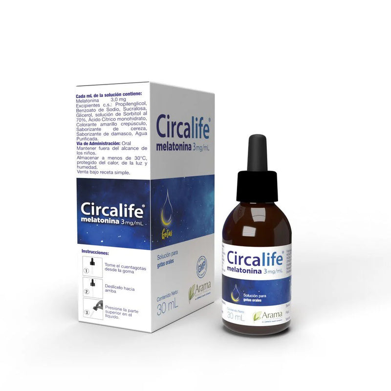 Melatonina 3mg/ml Gotas Circalife