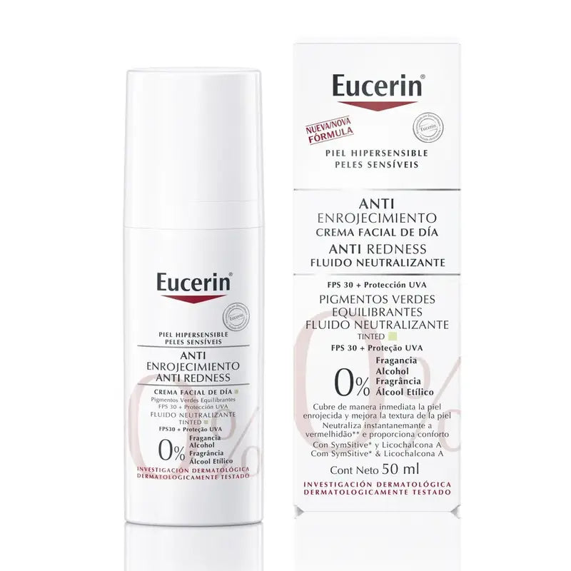 Crema Facial Eucerin Anti Redness FPS30+ 50ml