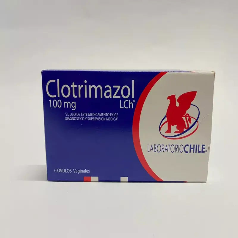 Clotrimazol 100mg 6 Óvulos vaginales