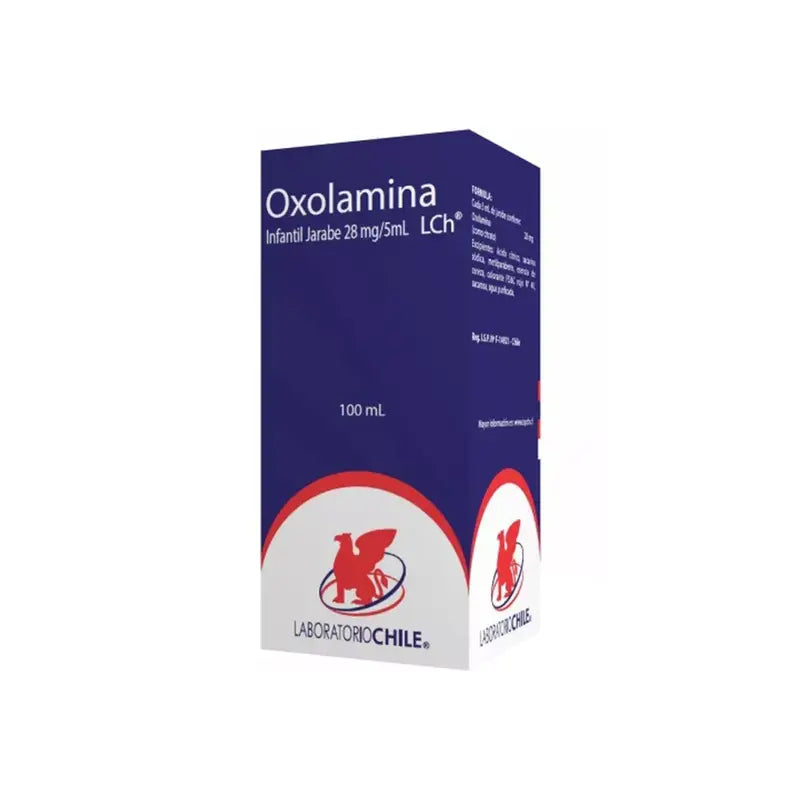 Oxolamina infantil 28mg/5ml jarabe 100ml