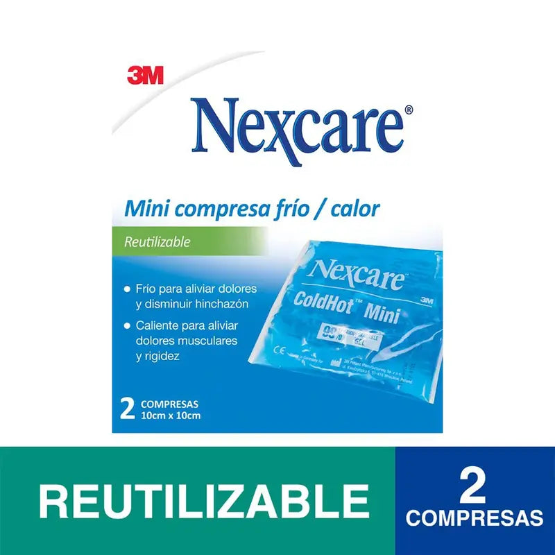 Nexcare Mini Compresa Frio/Calor 2 Unidades