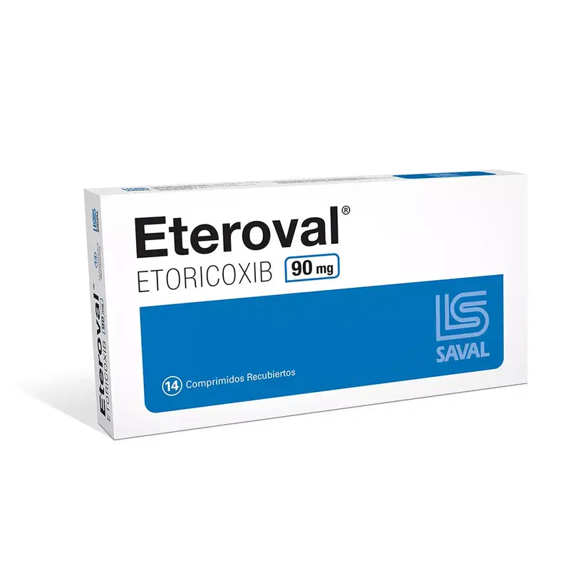 Eteroval 90mg 14 comprimidos recubiertos