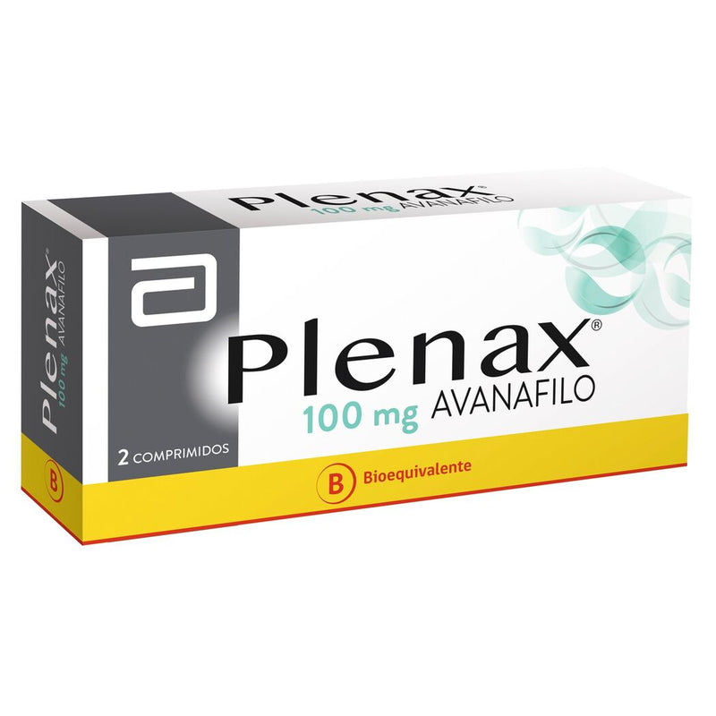 Plenax 100mg 2 Comprimidos