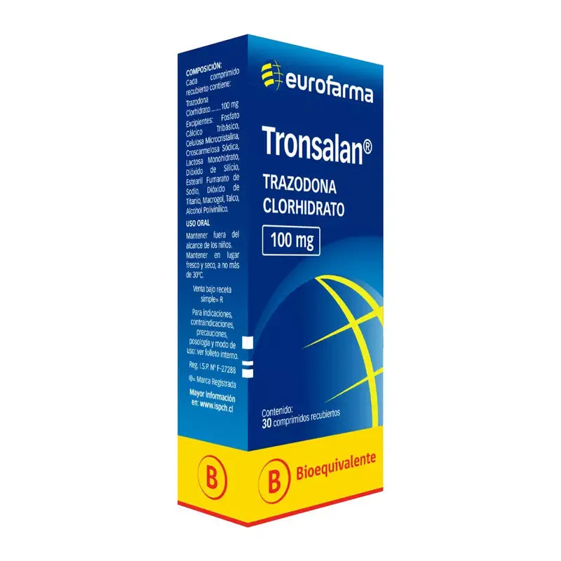 Tronsalan 100mg 30Comprimidos recubiertos