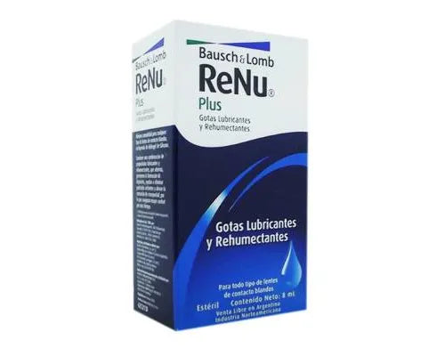 ReNu Plus Gotas Lubricantes y Rehumectantes 8ml