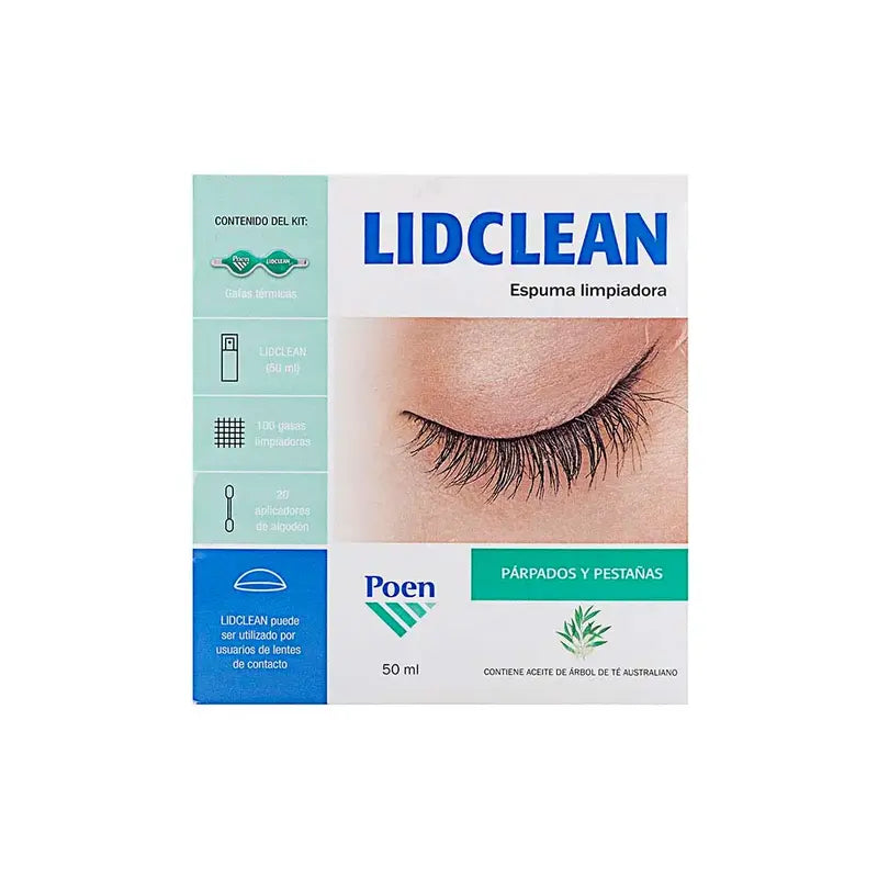 Lidclean Espuma Limpiadora 50ml