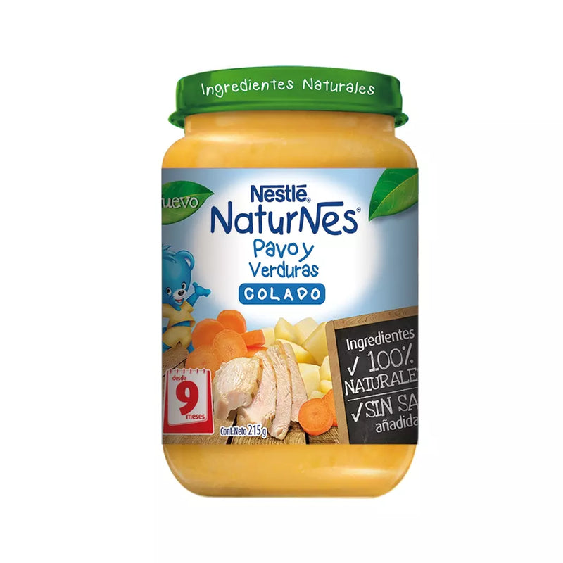 Colado Naturnes Pavo y Verduras 215gr