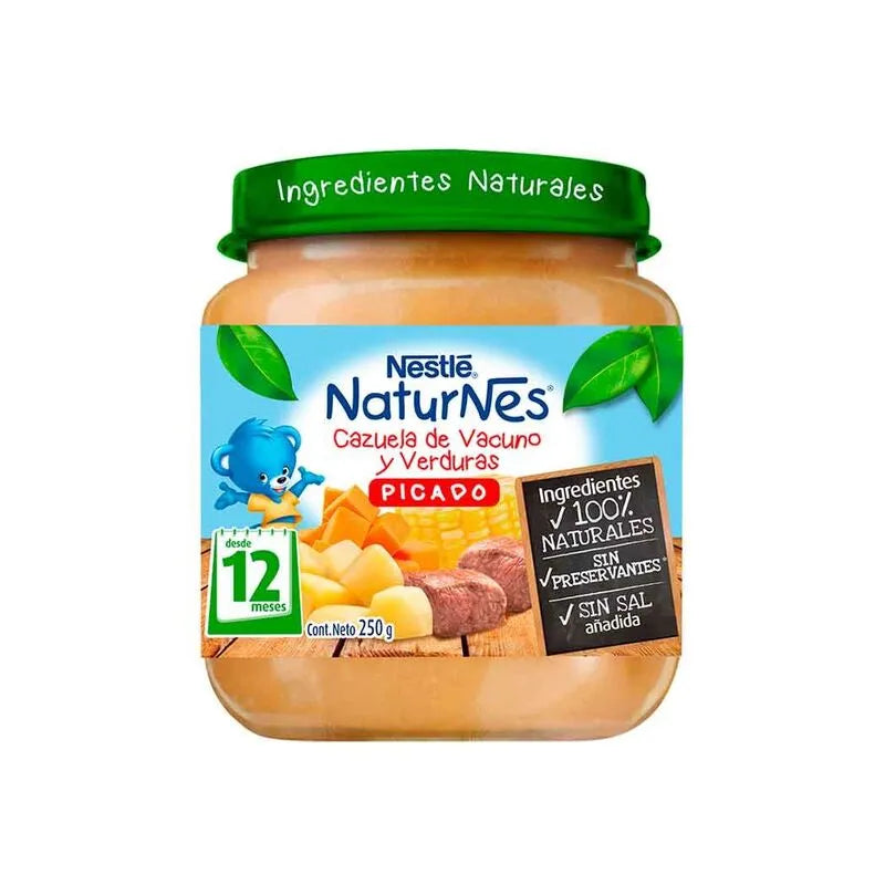 Picado naturnes Cazuela de vacuno y verdudas 250g