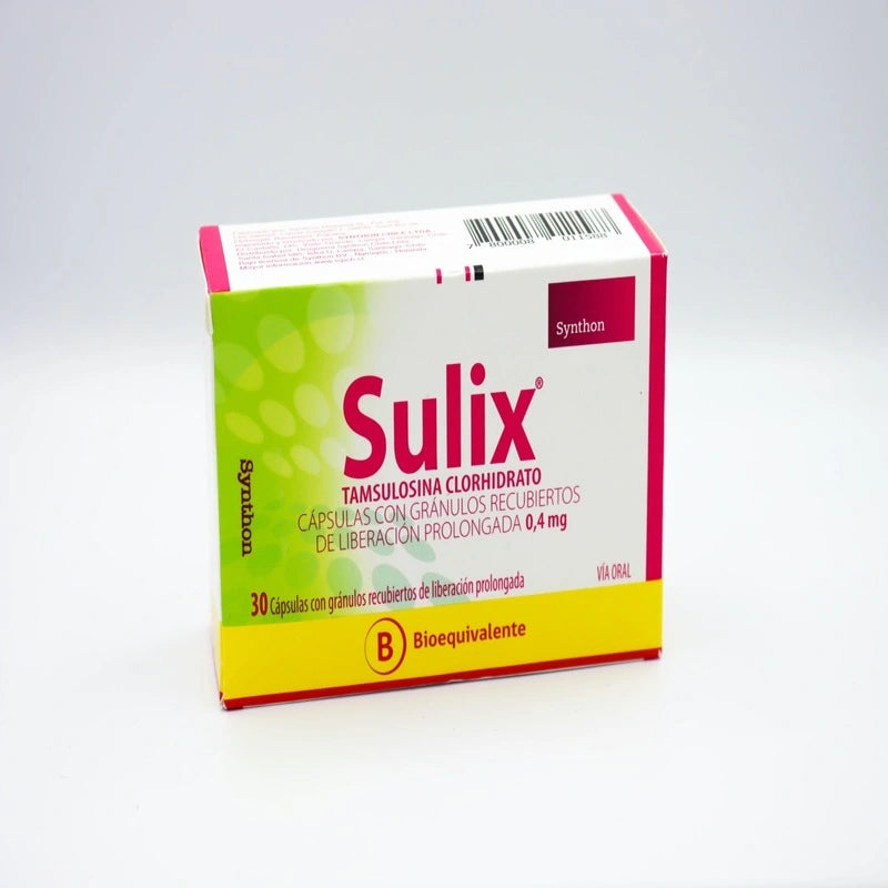 Sulix 0,4mg 30 Cápsulas de liberación prolongada