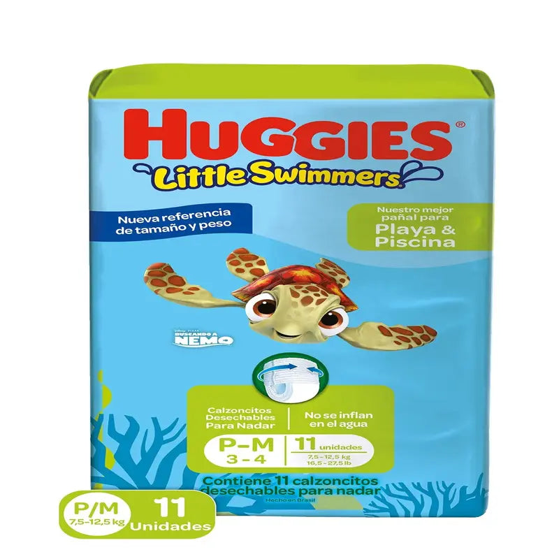 Pañales Huggies Little Swimmers P-M 11 Pañales.