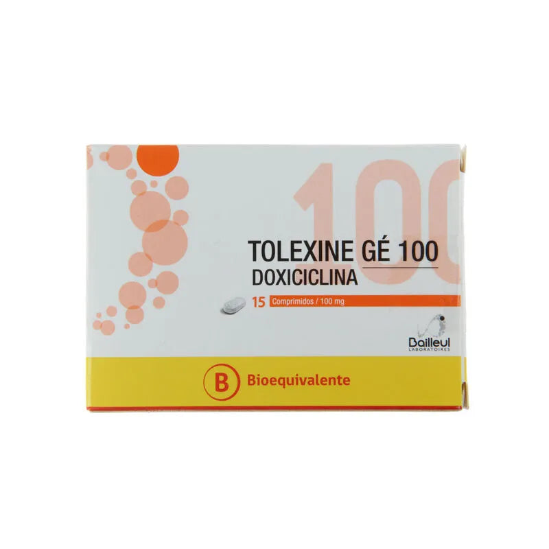 Tolexine GÉ 100mg 15 Comprimidos