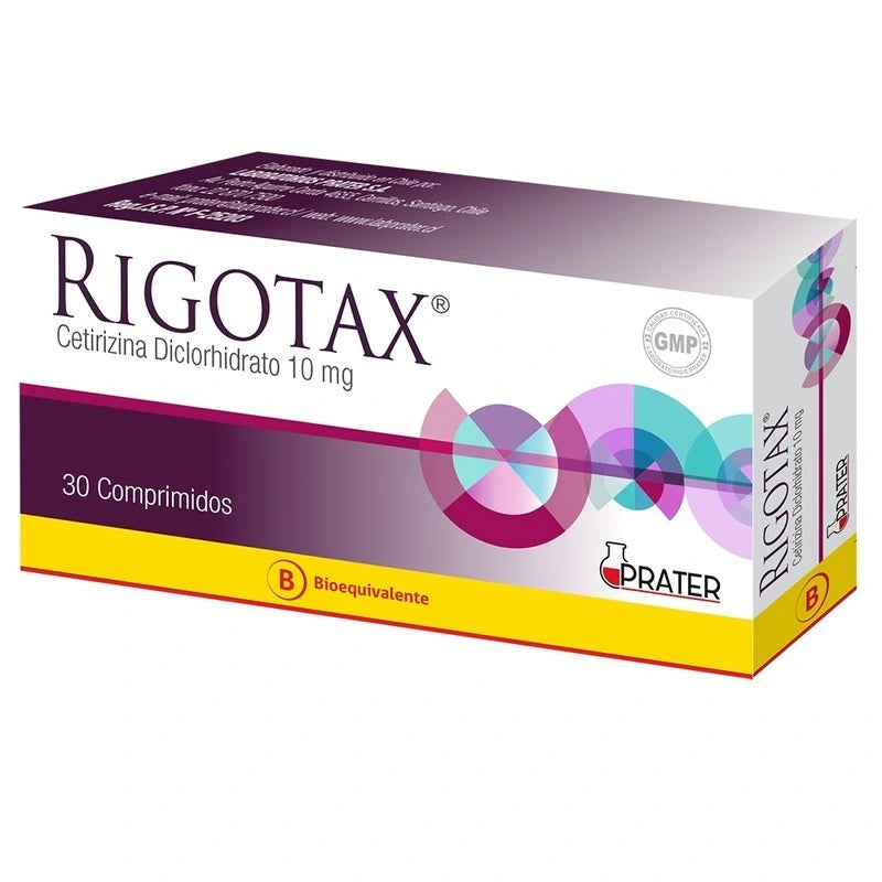 Rigotax 10mg 30 Comprimidos