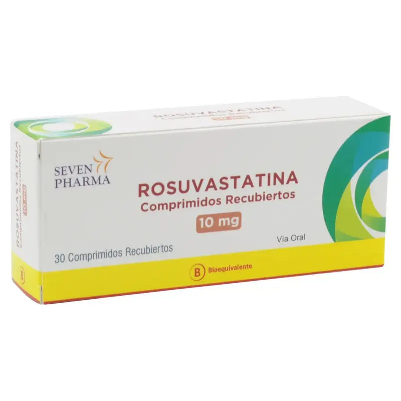 Rosuvastatina 10mg 30 Comprimidos Recubiertos