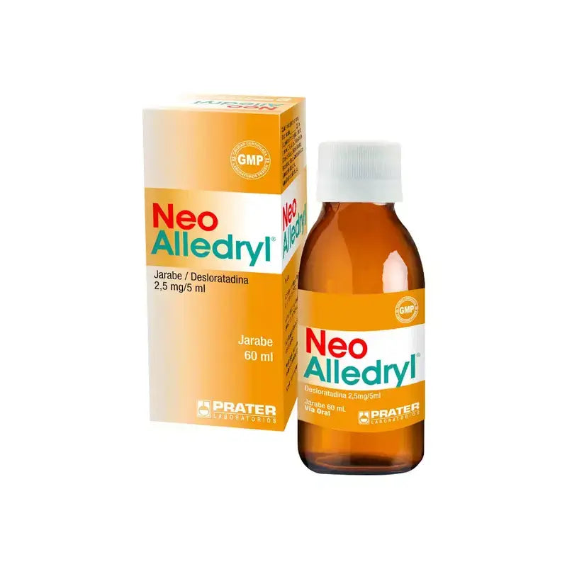 Neo Alledryl Jarabe 2,5mg/5ml 60ml