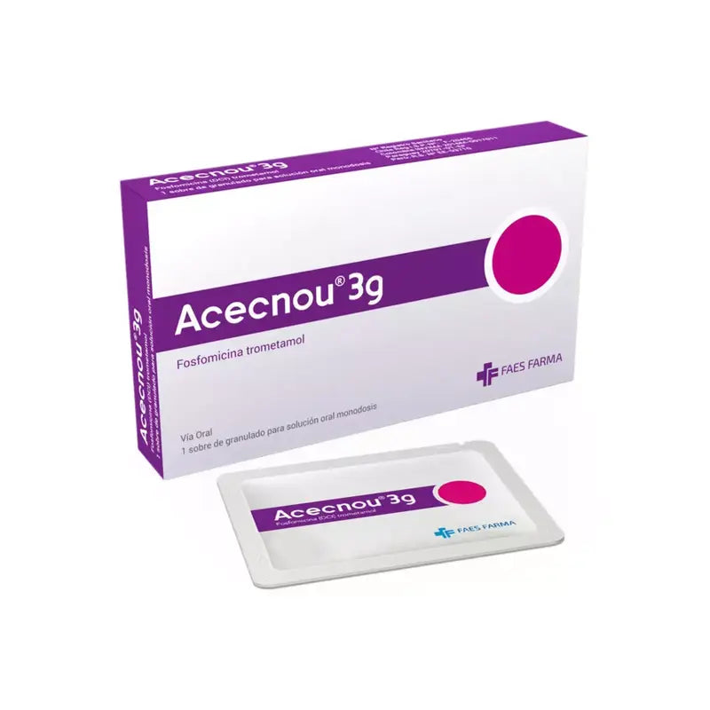 Acecnou 3g 1 Sobre Granulado Para Solución Oral Monodosis