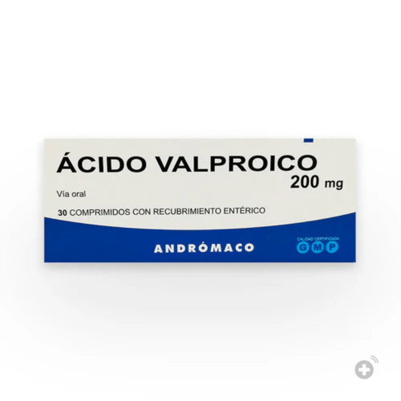 Ácido Valproico 200mg 30 Comprimidos