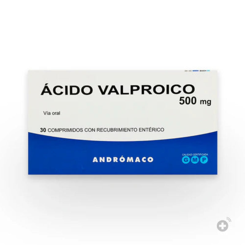 Ácido Valproico 500mg 30 Comprimidos