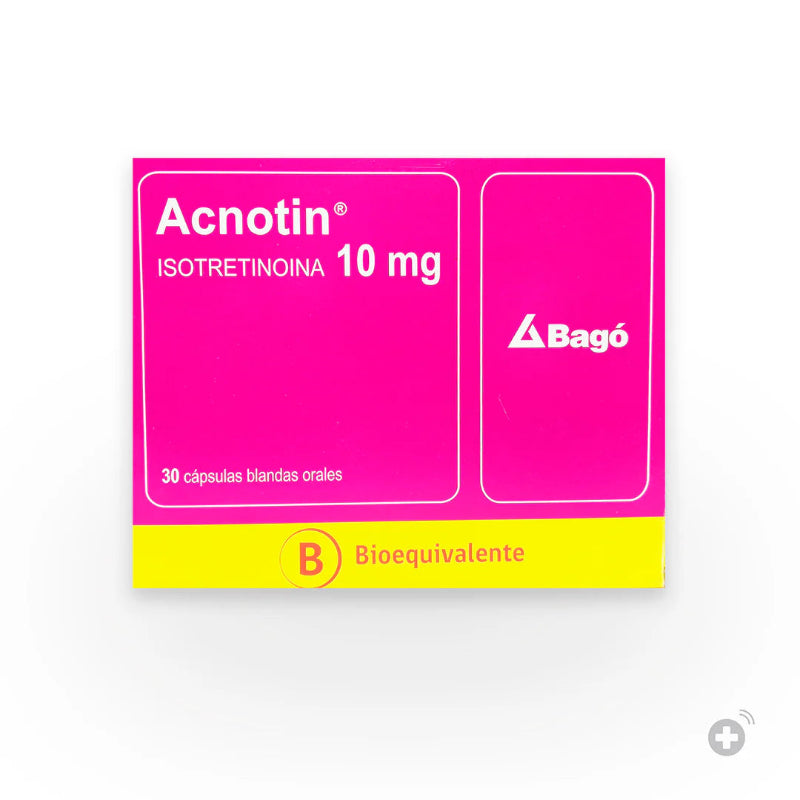 Acnotin 10mg 30 Cápsulas blandas