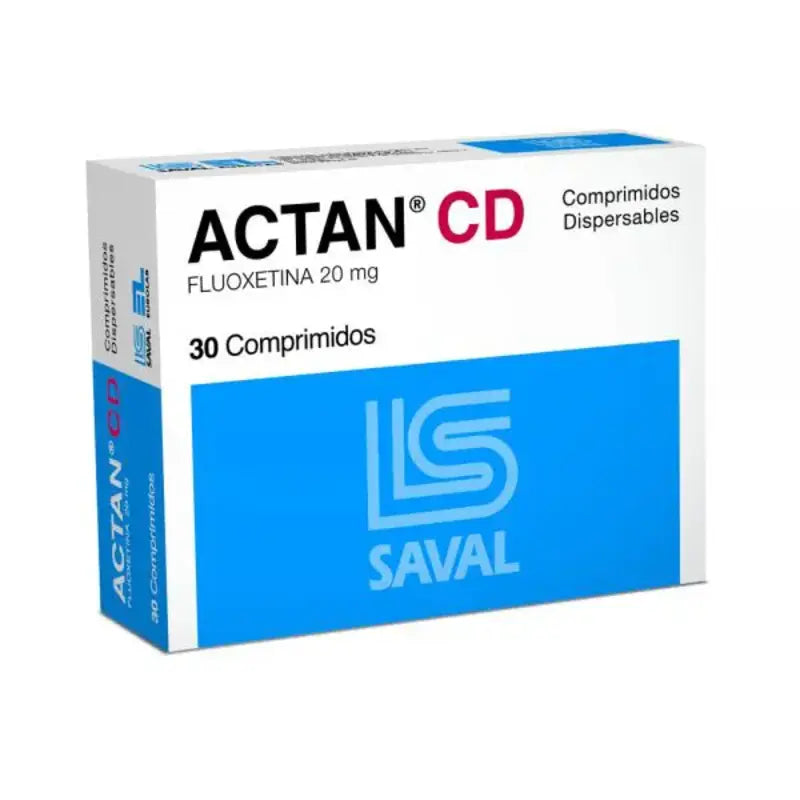 Actan CD 20mg 30 Comprimidos Dispersables