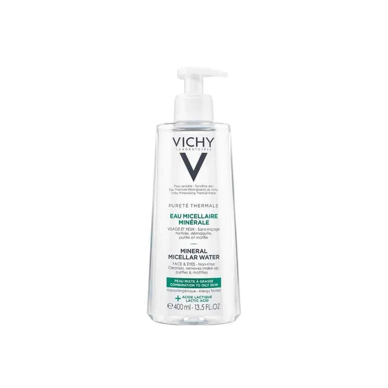 Agua Micelar Vichy Mineral Piel mixta/grasa 400ml