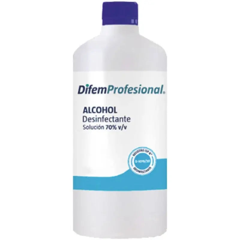 Alcohol desnaturalizado 70° uso profesional 1lt