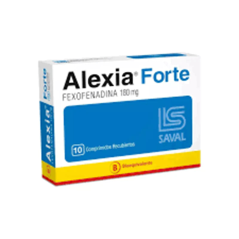 Alexia Forte 180mg 10 comprimidos recubiertos