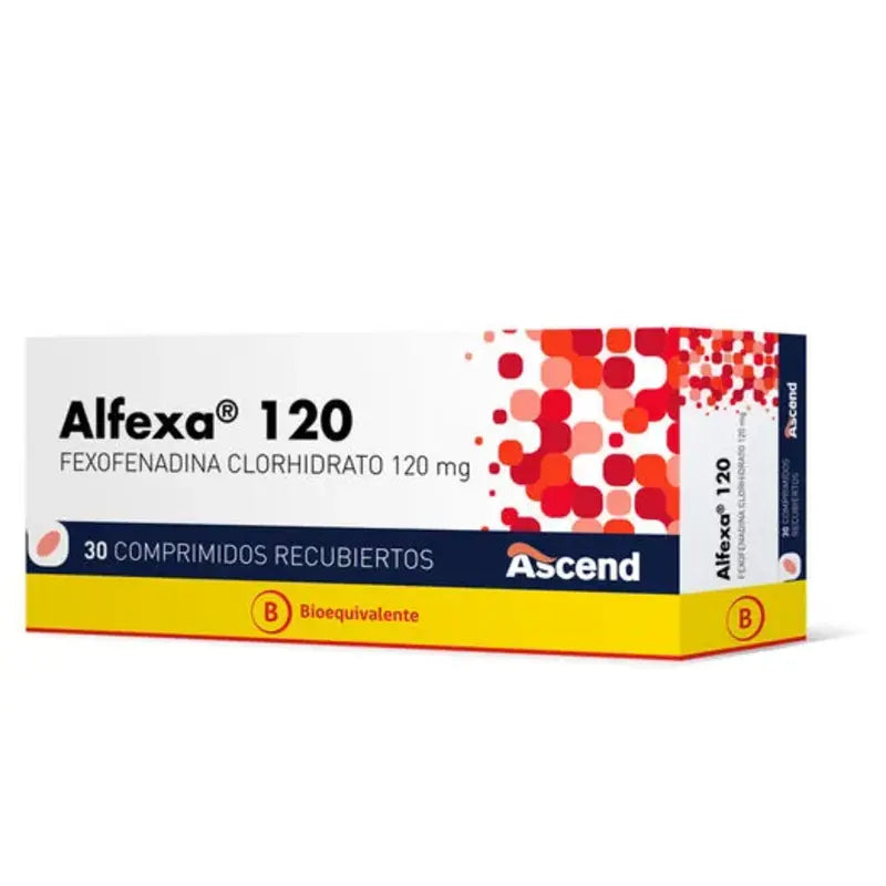 Alfexa 120mg 30 Comprimidos Recubiertos