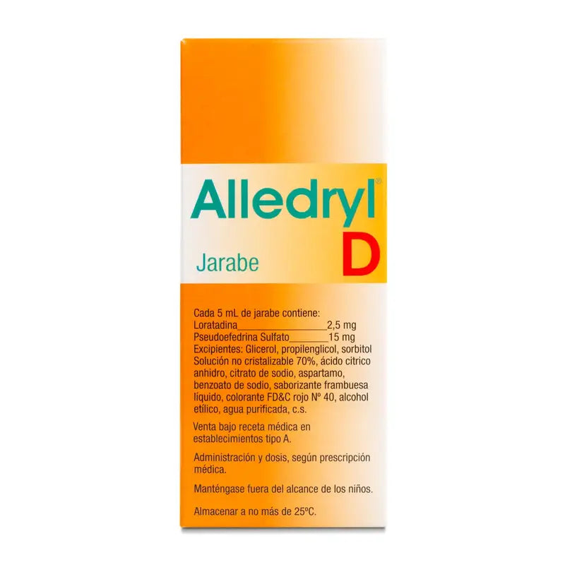 Alledryl D Jarabe 120ml