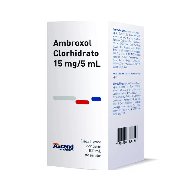 Ambroxol 15mg/5ml Jarabe 100ml