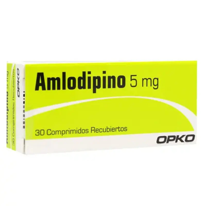 Amlodipino 5mg 30 Comprimidos