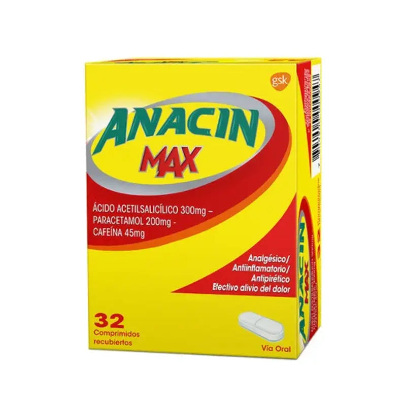 Anacin Max 32 Comprimidos Recubiertos