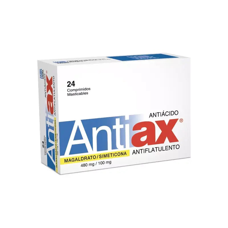 Antiax 24 Comprimidos Masticables