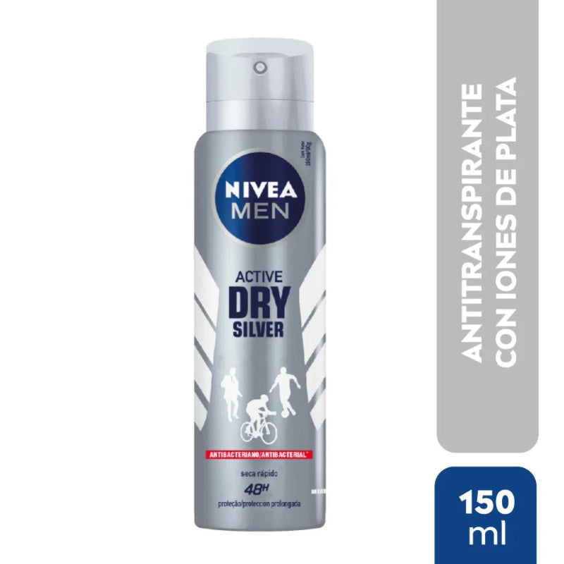 Antitranspirante Spray Silver Protect Nivea Men 150ml